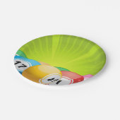 Assiettes En Carton Bingo Balls (Angle)