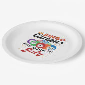 Assiettes En Carton Bingo Queens Are Born in July (Angle)