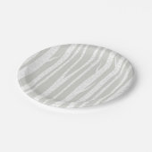 Assiettes En Carton Birch Arbres blancs (Angle)