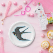 Assiettes En Carton Bird in Flight (Fête)