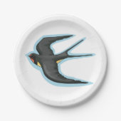 Assiettes En Carton Bird in Flight (Devant)