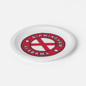 Assiettes En Carton Birmingham Alabama (Angle)