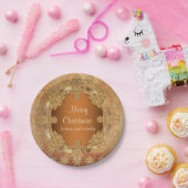 Assiettes En Carton Biscuits de pain d'épice de Joyeux Noël (Fête)