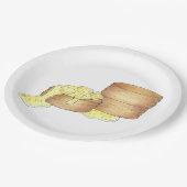 Assiettes En Carton Biscuits et saucisses Gravité Petit déjeuner Sud (Angle)