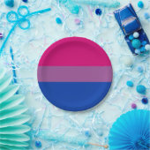 Assiettes En Carton Bisexual pride (Fête)