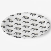 Assiettes En Carton Bison américain (Angle)