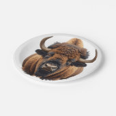 Assiettes En Carton Bison / Buffle (Angle)