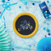 Assiettes En Carton Black Lightning Heroes (Fête)