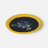 Assiettes En Carton Black Lightning Heroes (Angle)