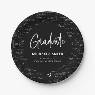 Assiettes En Carton Black Mathematics High School