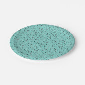 Assiettes En Carton Black Musical (Angle)