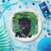 Assiettes En Carton Black Panther Spirit of the Jungle (Fête)