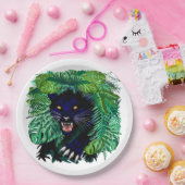 Assiettes En Carton Black Panther Spirit of the Jungle (Fête)