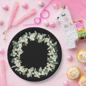 Assiettes En Carton Black Snowberry Noël Werath Fête Fête (Fête)