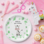 Assiettes En Carton Black & white Zebra Safari Wild Jungle trip Jungle (Fête)