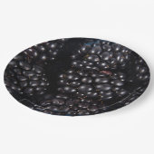 Assiettes En Carton Blackberry (Angle)