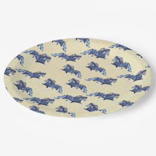 Assiettes En Carton Blámóða