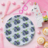 Assiettes En Carton Blaubeeren (Fête)