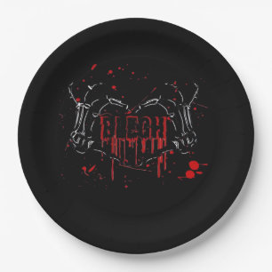 Assiettes En Carton Blegh Breakdown, Skeleton Heart Hands, Emo Band, S