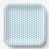 Bleu clair Pois Preppy Multi use