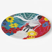 Assiettes En Carton Bliss nuptiaux (Angle)