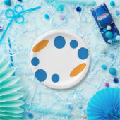 Assiettes En Carton Blobulateur (Fête)