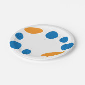 Assiettes En Carton Blobulateur (Angle)