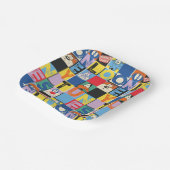 Assiettes En Carton Blocs de contrôle de caractères LOONEY TUNES™ (Angulaire)