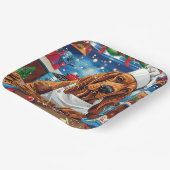 Assiettes En Carton Bloodhound Holiday Baking : Noël festif (Angulaire)