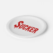 ASSIETTES EN CARTON BLOODSUCKER (Angle)