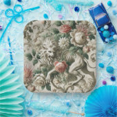 Assiettes En Carton Bloombound Sentinel – Gothic Floral Design (Fête)