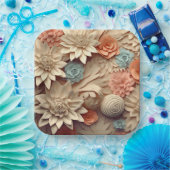 Assiettes en carton Blossoming Beauty (Fête)