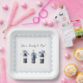 Assiettes En Carton Blue Baby Soda Ready to POP (Fête)