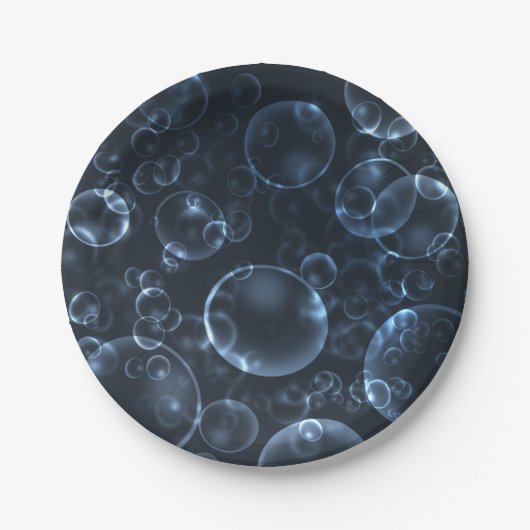 Assiettes En Carton Blue lenses (Devant)