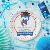 Assiettes En Carton Blue Owl Kindergarten Graduation (Fête)