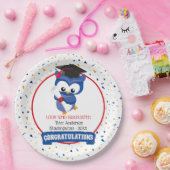 Assiettes En Carton Blue Owl Kindergarten Graduation (Fête)
