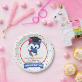 Assiettes En Carton Blue Owl Kindergarten Graduation (Fête)