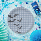 Assiettes En Carton Blue Pastel Little Boo Ghost Birthday Dessert (Fête)