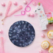Assiettes En Carton Blue Sparkle (Fête)
