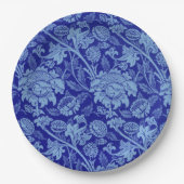 Assiettes En Carton Blue Wey par William Morris (Devant)
