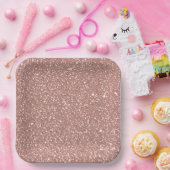 Assiettes En Carton Blush Pink Speckled Pattern Party (Fête)