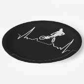 Assiettes En Carton BMX Heartbeat (Angle)