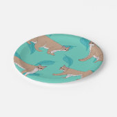 Assiettes En Carton Bobcats (Angle)