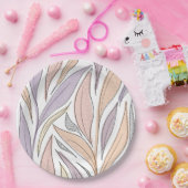 Assiettes En Carton bohemian pattern (Fête)