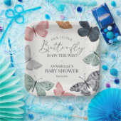 Assiettes En Carton Boho Butfly Baby shower Table (Fête)
