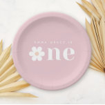 Assiettes En Carton Boho Daisy Plaques de papier d'anniversaire<br><div class="desc">Ajoutez une touche personnelle à votre décor d'anniversaire de naissance avec nos Plaques Papier de première année de marguerite. Ce design boho présente une typographie moderne et un accent marguerrier charmant, créant un look doux et élégant. Customisez l'assiette avec le nom de votre enfant pour une touche personnalisée. Disponible en...</div>