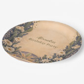 Assiettes En Carton Boho Desert Cactus Birthday (Angle)