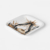 Assiettes En Carton Boho Gothic Halloween Party - Citrouille et Lanter (Angulaire)