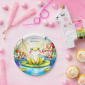 Assiettes En Carton Boho Happy Frog Anniversaire (Fête)