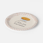Assiettes En Carton Boho Little Cutie Pie Thanksgiving Baby shower (Angle)